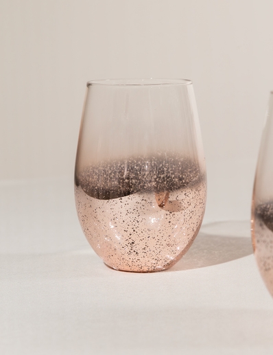 VASO PINK BURDEOS