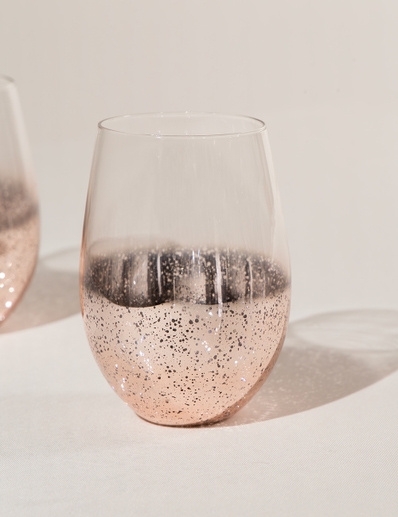 VASO PINK BURDEOS