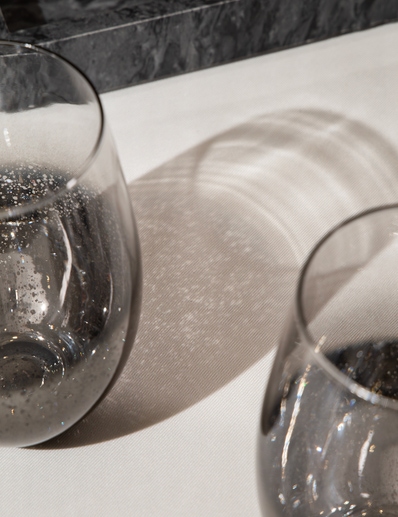 VASO SILVER BURDEOS