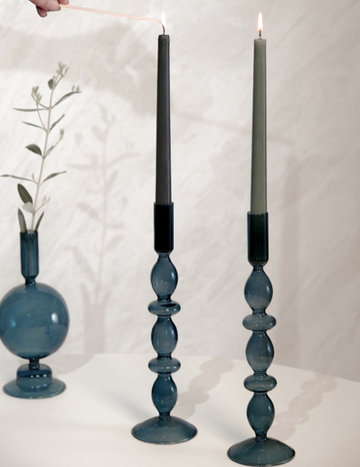 CANDELABRO IBIZA BLUE