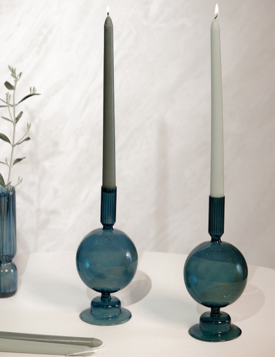 CANDELABRO MENORCA BLUE