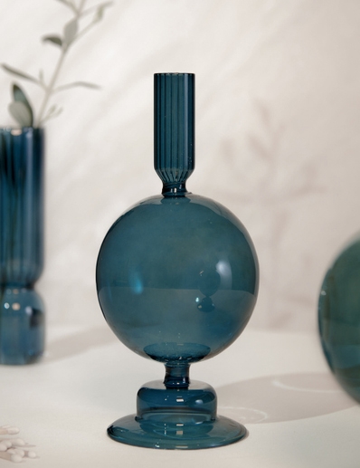 CANDELABRO MENORCA BLUE