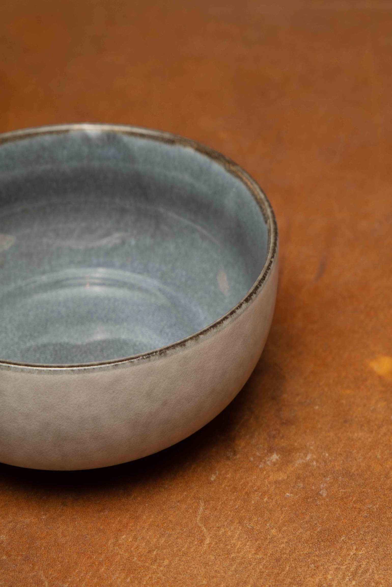 BOWL GLAZED GREY                                                                                     