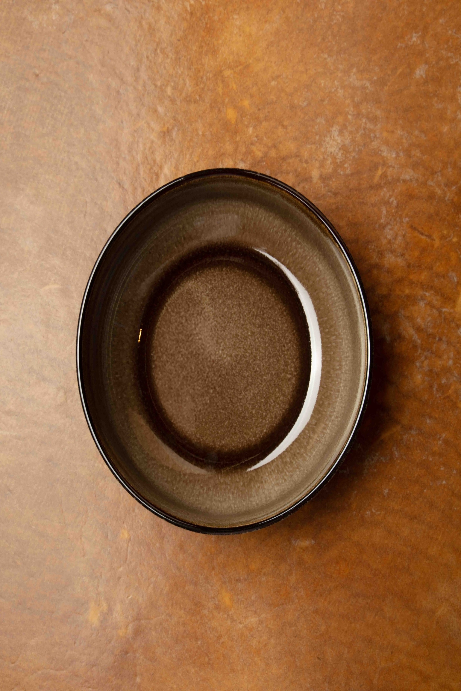 BOWL GLAZED BROWN                                                                                    