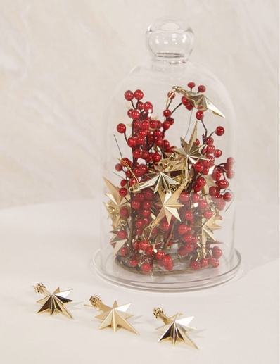 SET DE ADORNOS GOLD STAR