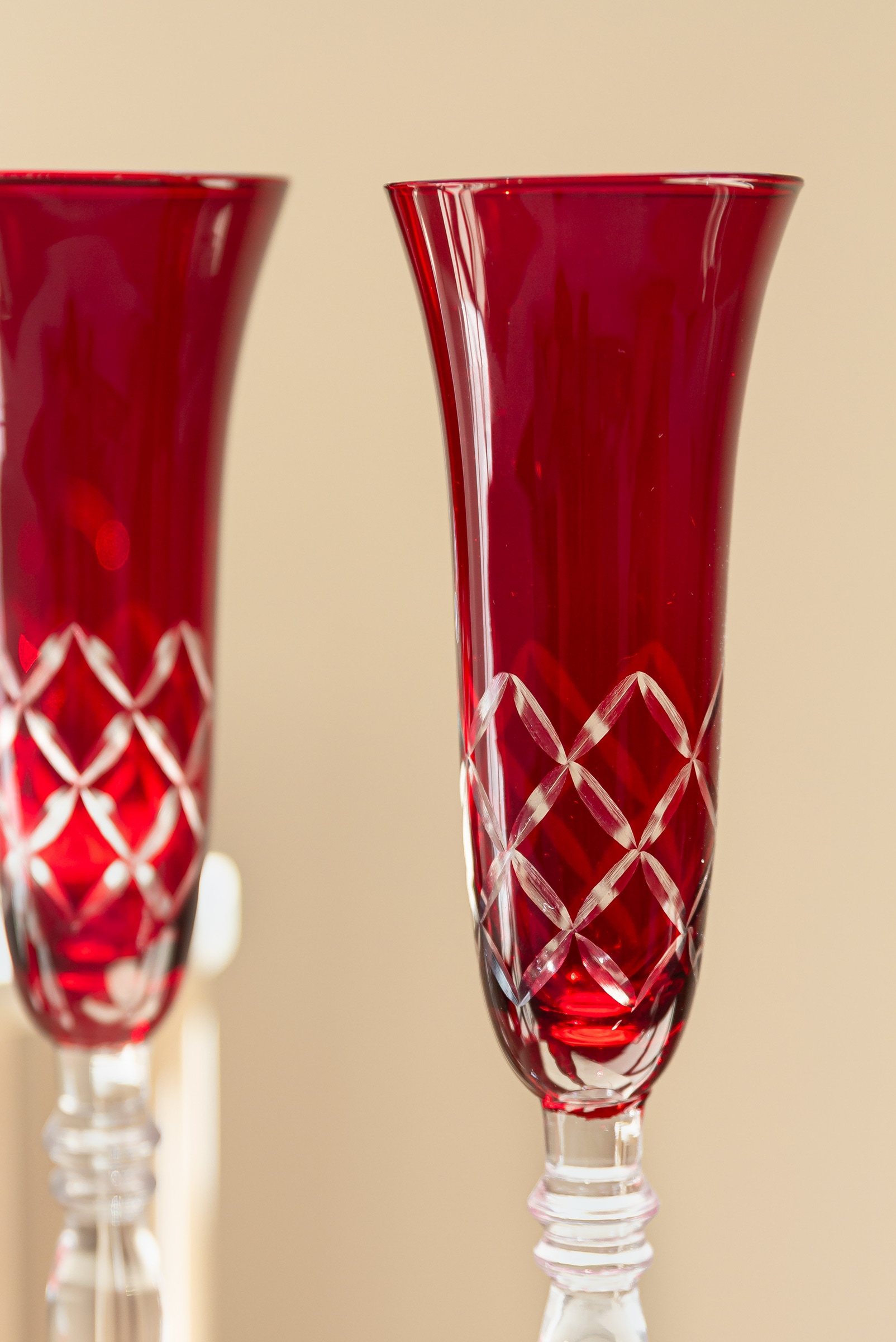 COPA DE CHAMPAGNE RED VINTAGE