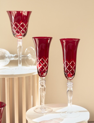 COPA DE CHAMPAGNE RED VINTAGE