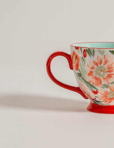 TAZA PRINTS RED