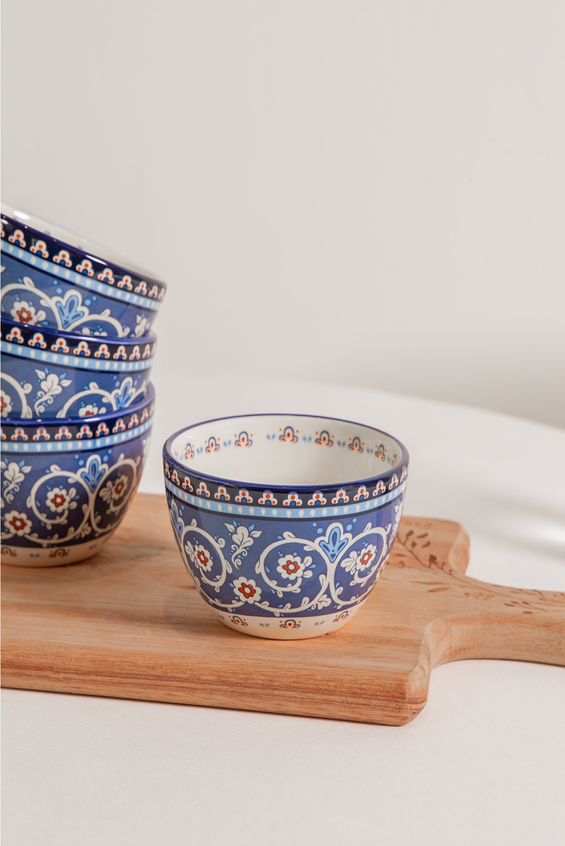 BOWL PRINTS BLUE
