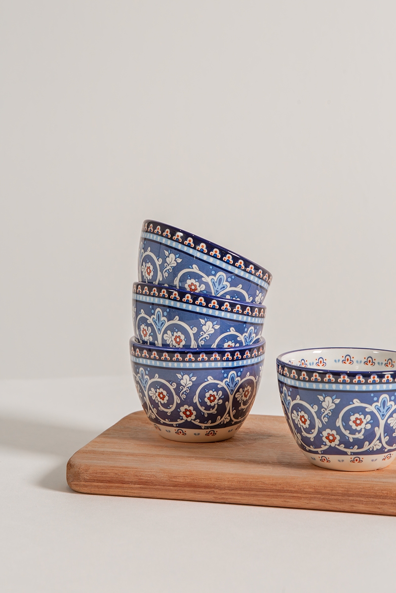 BOWL PRINTS BLUE