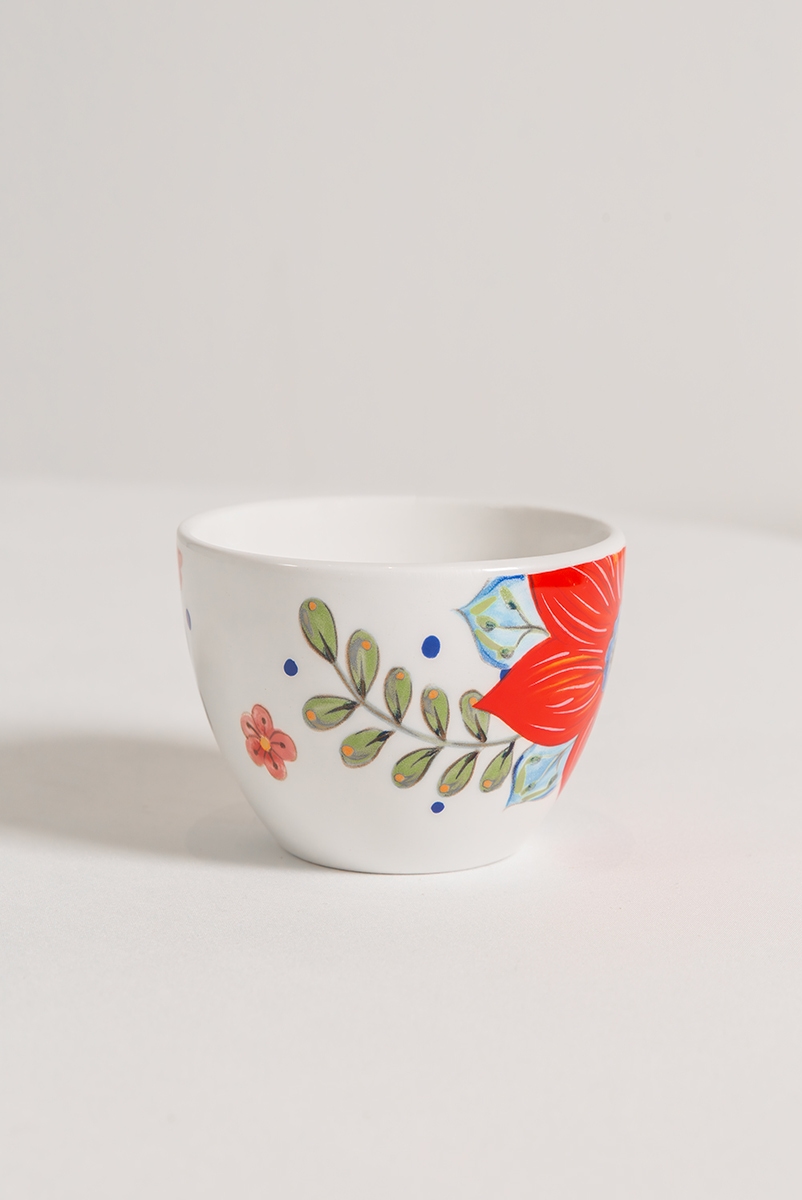 BOWL PRINTS RED