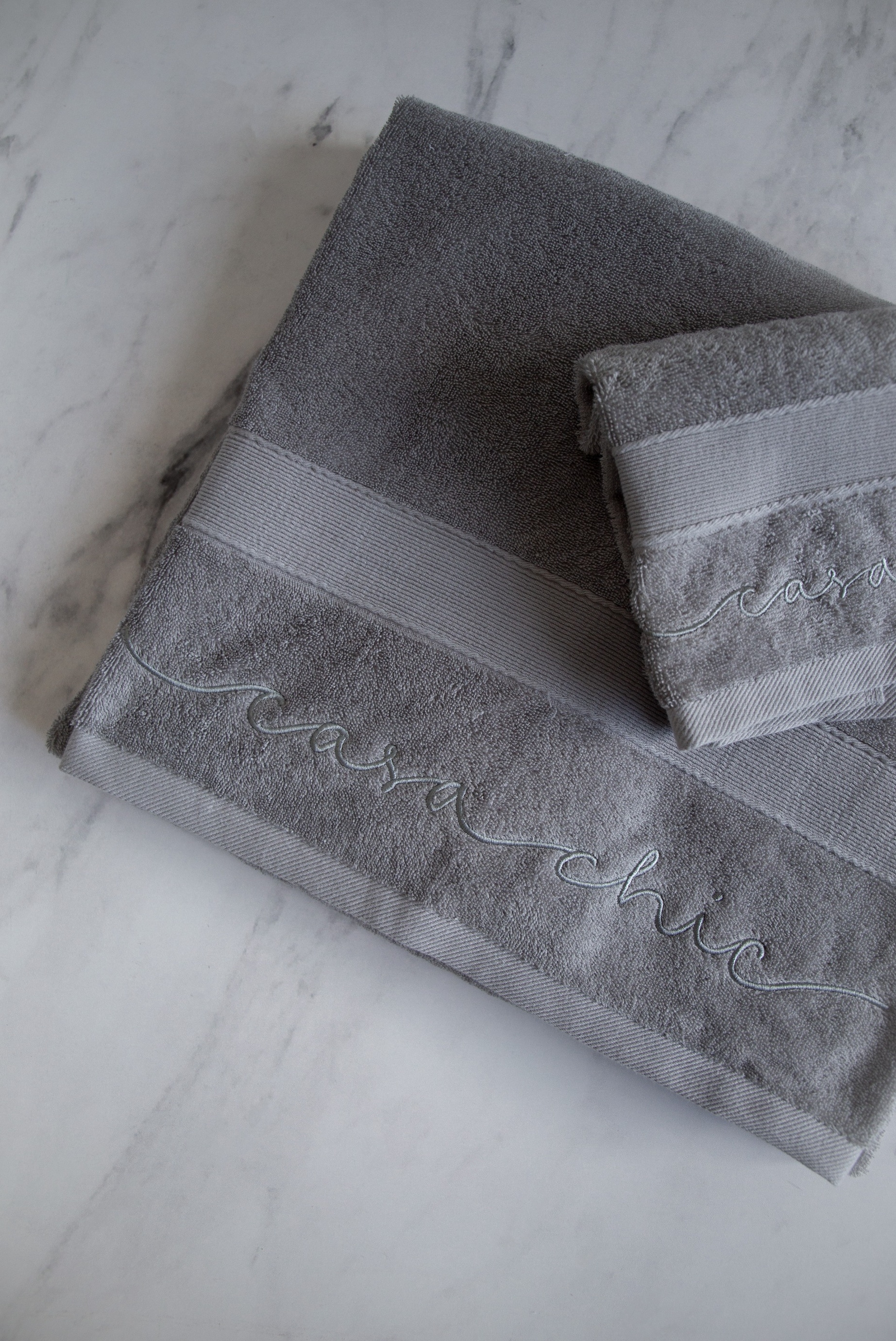 JUEGO DE TOALLAS NEW GREY