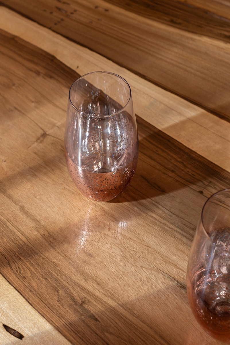 VASO PINK BURDEOS